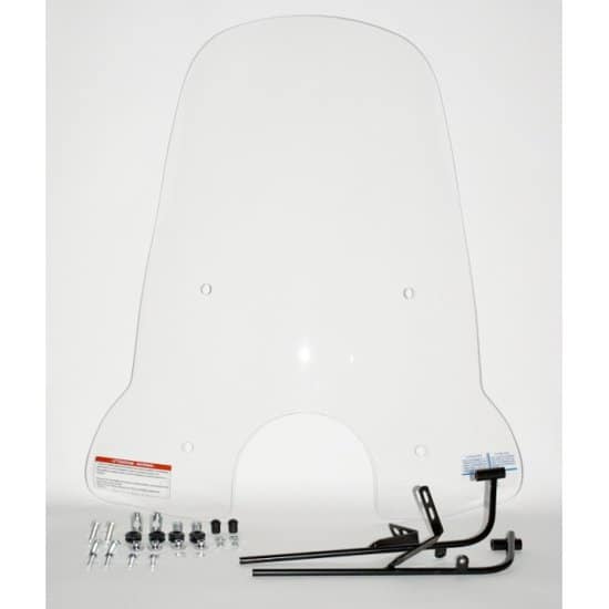 Hohe Windschutzscheibe (Feste Halterungen A-Plus) BTC Riva / AGM VX50 / Senzo riva / Lux IVA / La souris Vespelini Sourini / GTS Toscana / DJJD Cashmire 72 cm (4201)