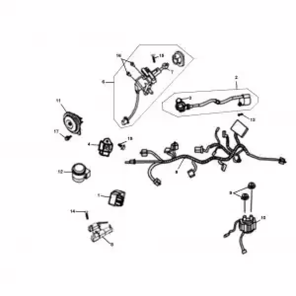 Sym Allo Elektroteile bei China Scooter Parts kaufen