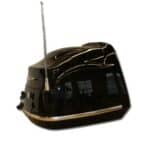 Koffer Schwarz Retro Scooter, BTC, AGM, La Souris, Senzo