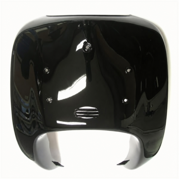 Modèle de chute de scooter rétro de couverture avant