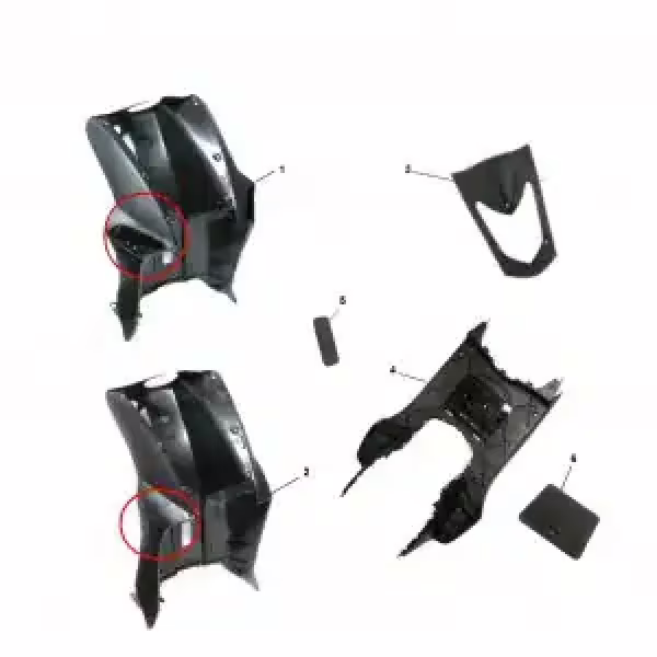 Kaufen Sie das Kymco Agility 12"-Trittbrett bei China Scooter Parts