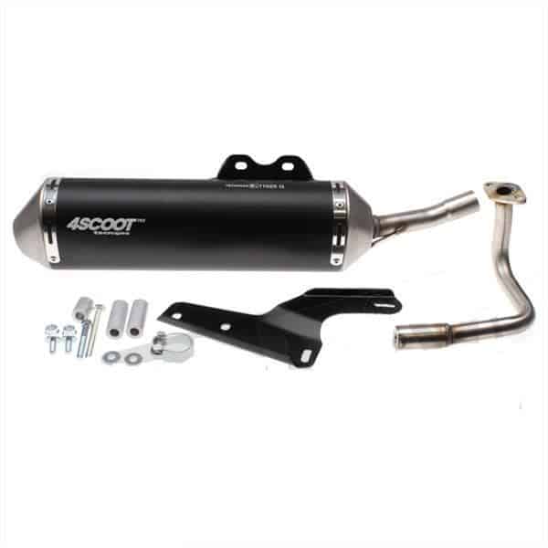 EXHAUST Technigas 4scoot | GY6 CHINA SCOOTER 4 STROKE | EURO2, LA SOURIS SOURINI, SENZO RIVALUX, GTS TOSCANA, BTC RIVA, AGM VX50