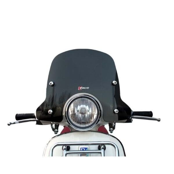 Windschutzscheibe-Faco-Low-Smoke-Vespa-Primavera-Vespa-Elettrica-Höhe-355 mm