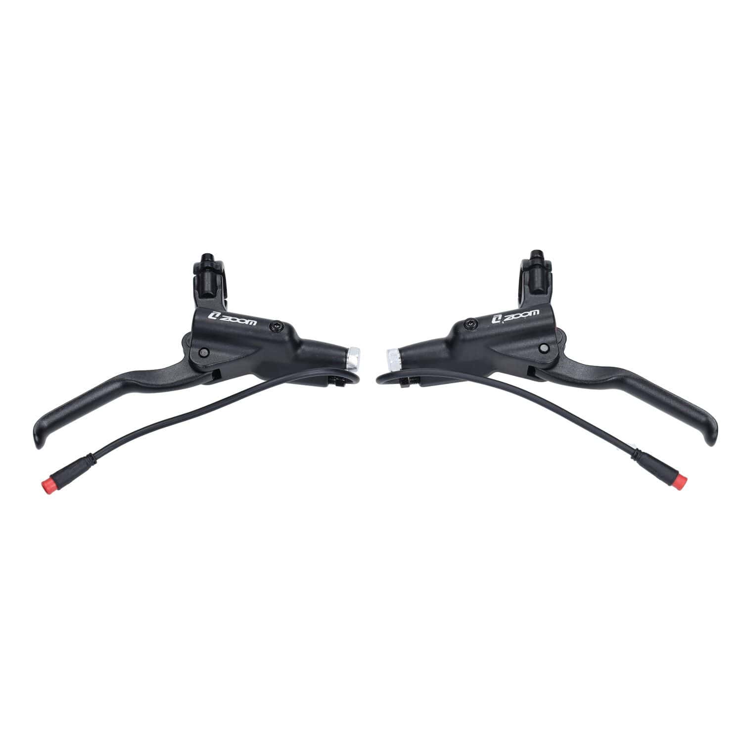 Hydraulischer Bremshebelsatz mit 2-poligem Stecker, Zoom-Griff 9 cm roter Stecker, V8 Fatbike Hydraulischer Bremshebelsatz mit 2-poligem Stecker, Zoom-Griff 9 cm roter Stecker, V8 Fatbike