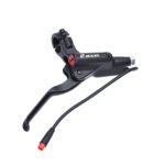 Hydraulischer Bremshebelsatz mit 2-poligem Stecker, Zoom-Griff 9 cm roter Stecker V8 Fatbike2