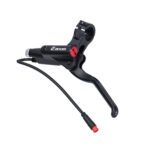 Hydraulischer Bremshebelsatz mit 2-poligem Stecker, Zoom-Griff 9 cm roter Stecker V8 Fatbike3