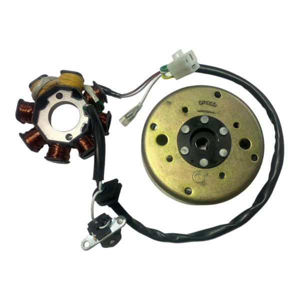 Volant moteur et allumage GY6 BTC RIVA, AGM VX50, IVA LUX | EURO2 Jusqu'à l'année de fabrication 2017 incluse
