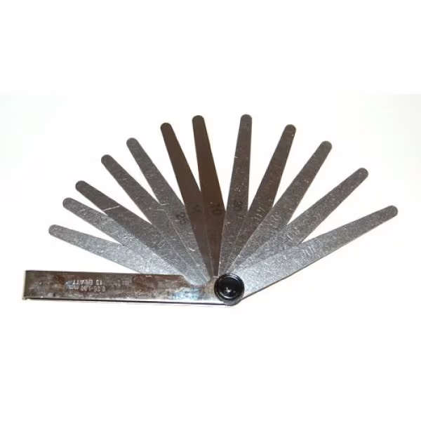 Jauge d'épaisseur pour scooter 0.05-1.00 mm, 12 pièces