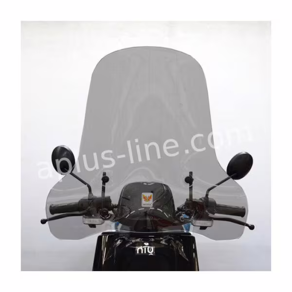 WINDSCHERM ISOTTA PASSEND OP NIU N1 SMOKE/SMOKEY - MEDIUM