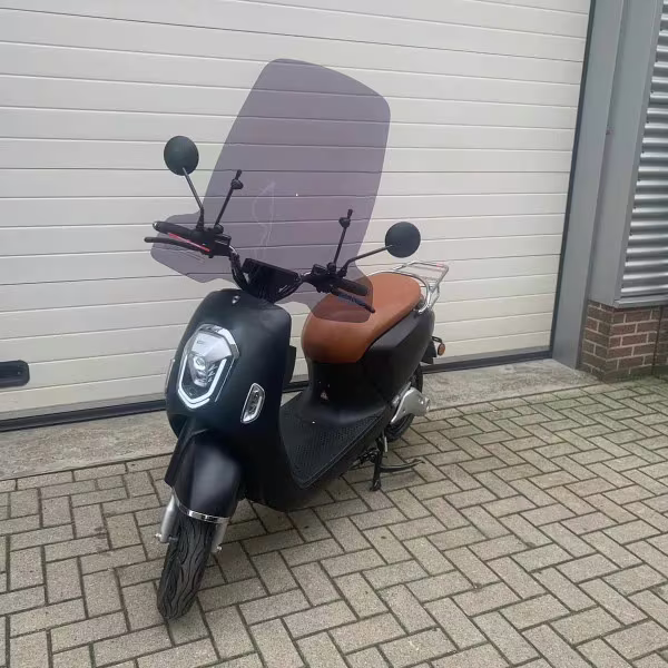Windscherm Q Crystal | Nipponia Volty | NIU N1 Smoke Hoog | (APLUS-LINE)