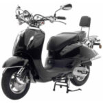 Frontabdeckung Retro Scooter
