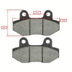 Brake pad set Malossi China LX/Napoli, AGM, GTS Toscana, Jet, MBX, NSR, Speedfight 3 6215857bb