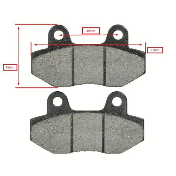 Brake pad set Malossi China LX/Napoli, AGM, GTS Toscana, Jet, MBX, NSR, Speedfight 3 6215857bb