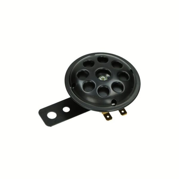 Klaxon DMP 12 V universel 70 mm noir pour cyclomoteur et scooter