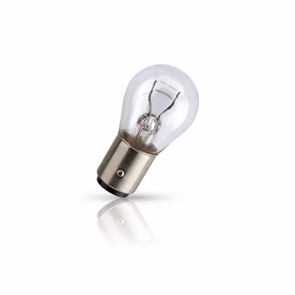 Ampoule 12V 21W BA15S (1 pièce) pour feu arrière, double bobine