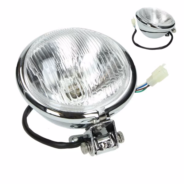 Koplamp Retro Scooter AGM, BTC, Znen, Senzo, La Souris, Benzhou, Fosti,