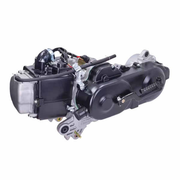Motorblok GY6 50CC 10INCH Retro Scooter Korte As | Euro2 Carburateur