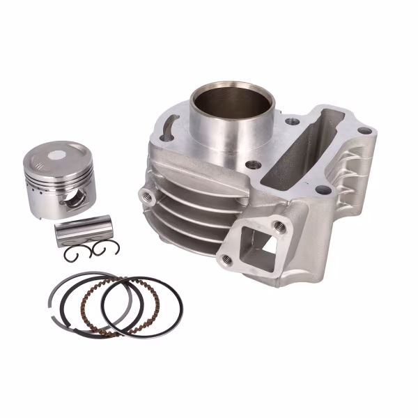 Cylinder + piston aluminum Nikasil pen 13 50cc 39mm sco sym 4t, sco china 4t, sco gy6, sco kymco 4t