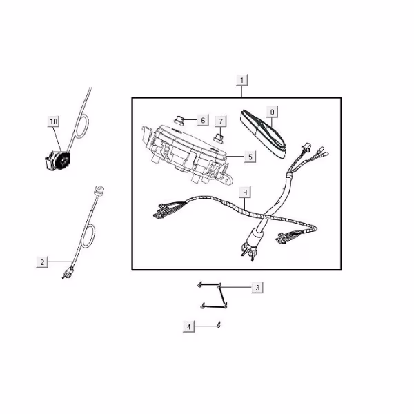 Technische tekening Teller