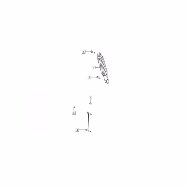 Technische tekening Achterschokbreker