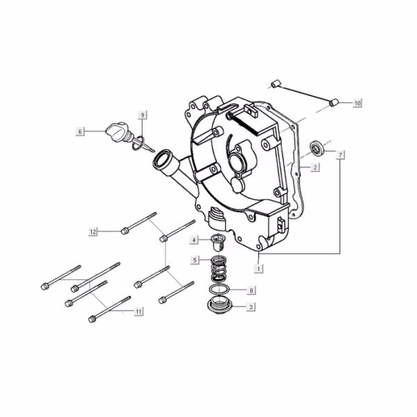 Technische tekening Carterhelft