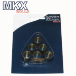 ROLLENSET (6) 16x13 MKX 5.7gr