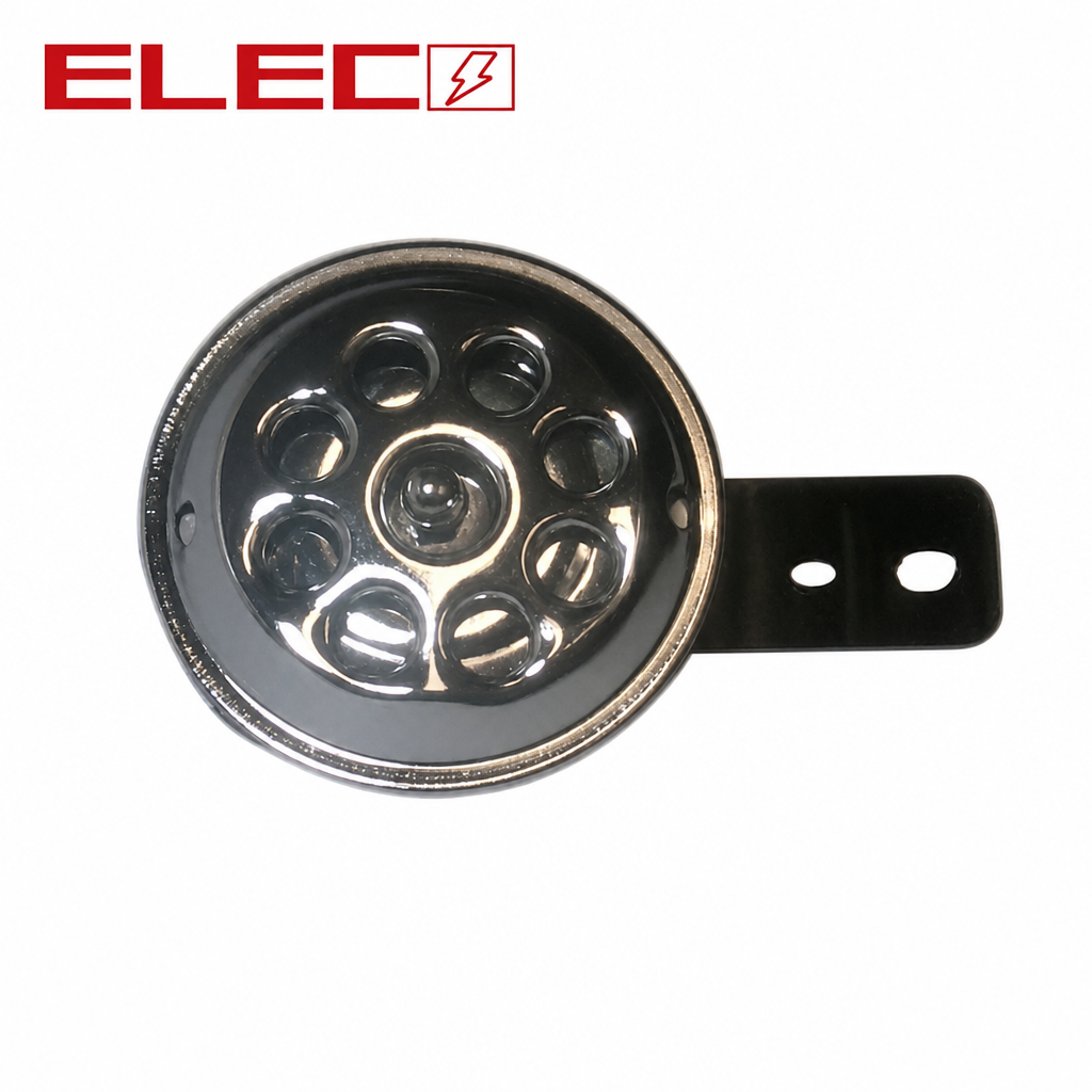 3.-HORN-SYM-MIO-12V-SMALL-MODEL-HOLE-70mm-CP-ELEC.jpg HORN SYM MIO 12V SMALL MODEL HOLE 70mm CP ELEC - Image 1